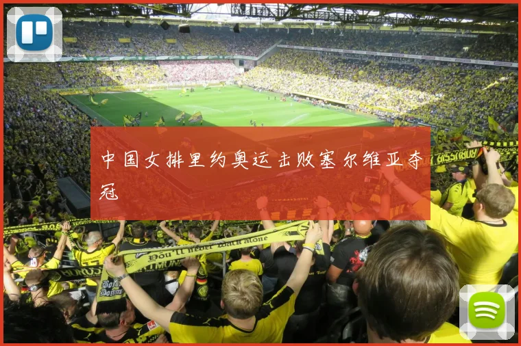 中国女排里约奥运击败塞尔维亚夺冠