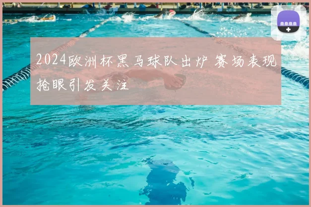 2024欧洲杯黑马球队出炉 赛场表现抢眼引发关注